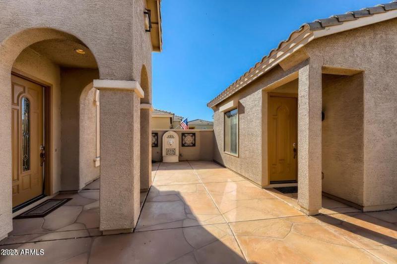 Courtyard and Casita