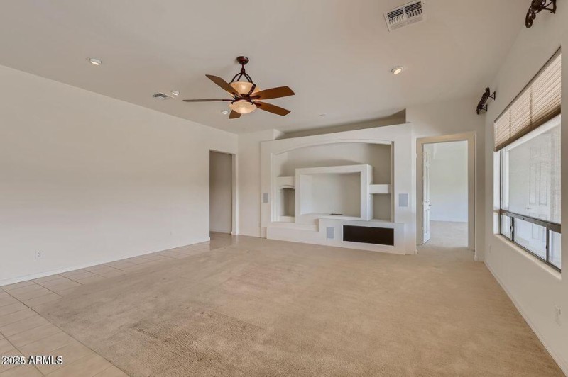 Sandpiper family room from kitchen