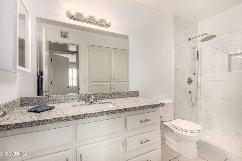 COMPLETELY REMODELED MASTER BATHROOM