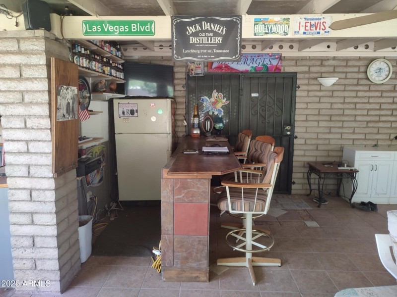 Bar area