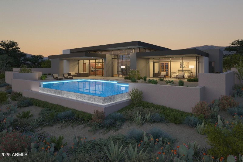 Rendering - Elevation - Rear