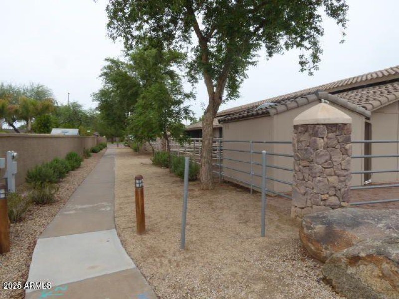 SSR walking path