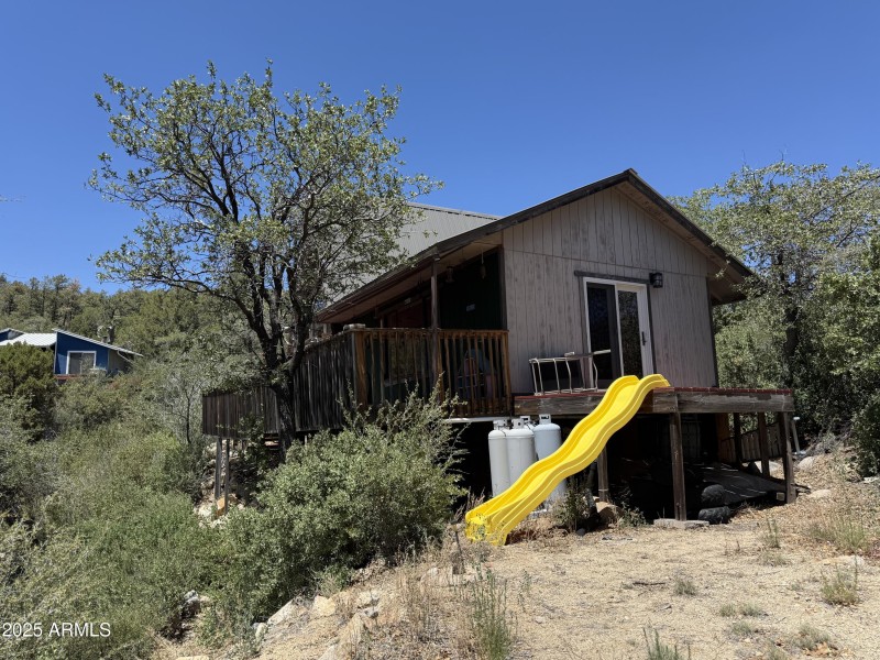 Side of cabin