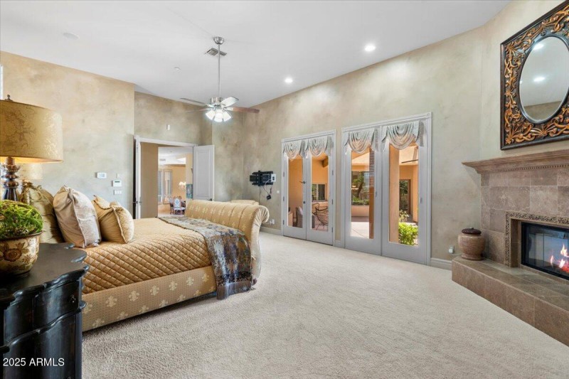 Master Bedroom opens to Back Yard
