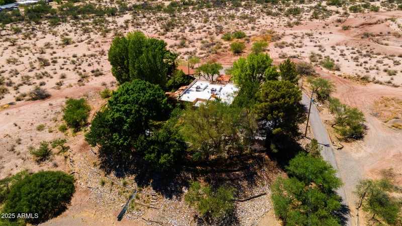 aerial view