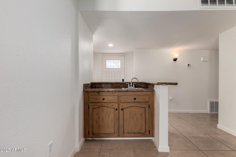Granite Wet Bar with Sink