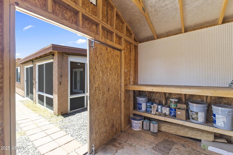 Shed - Interior