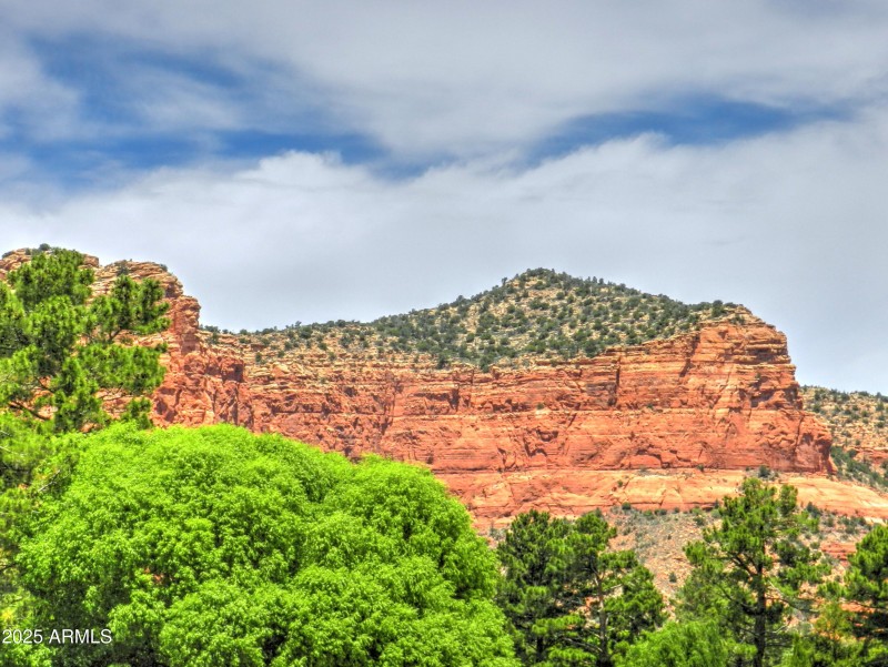Red Rock Views From Front Patio