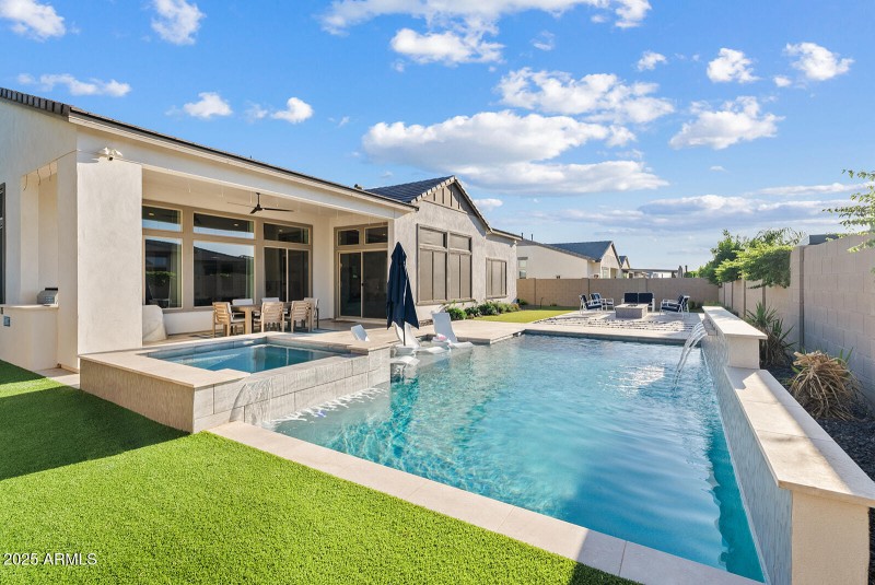 Backyard Patio View