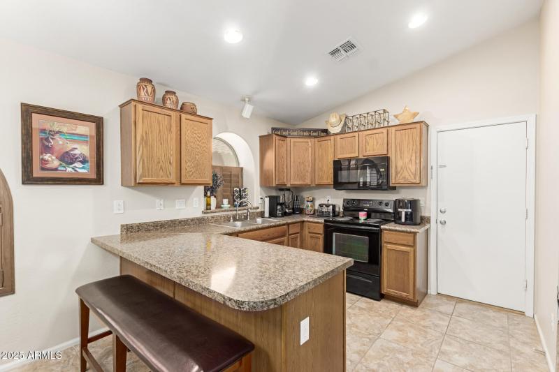 Nice breakfast bar