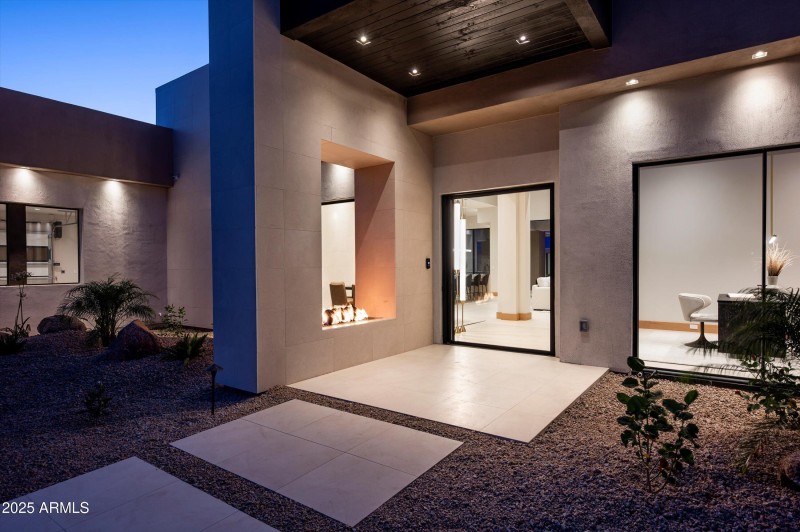 A Welcoming Entrance