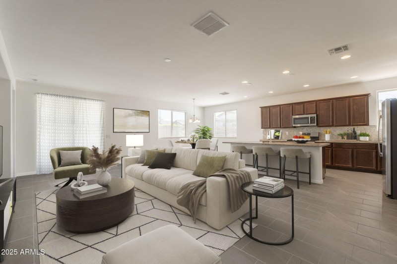 Virtual Staging Great Room
