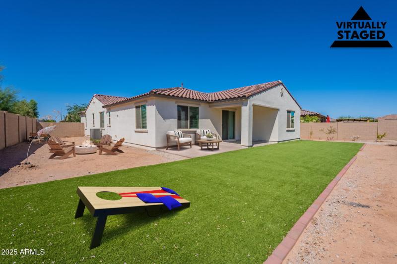 Virtual Staging Backyard