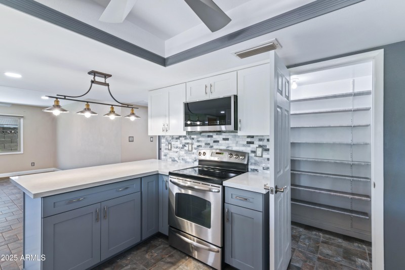 large walk in pantry