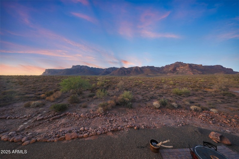 Superstition Mountains at Sunset!