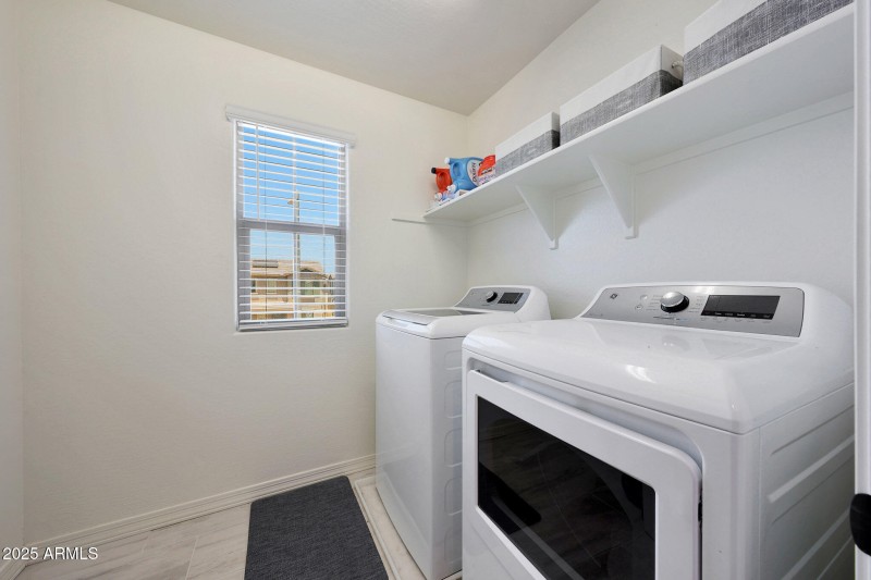 upstairs laundry
