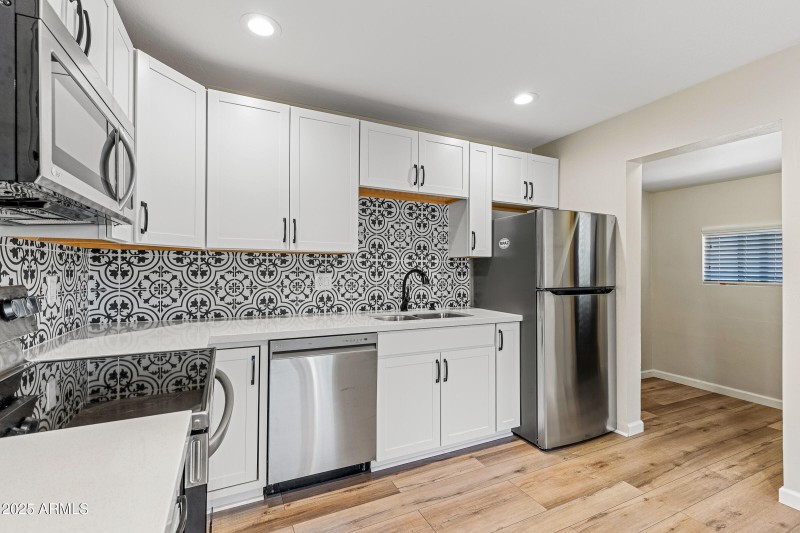 Stainless appliances