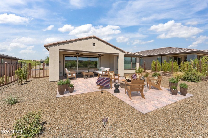 Large extended Patio