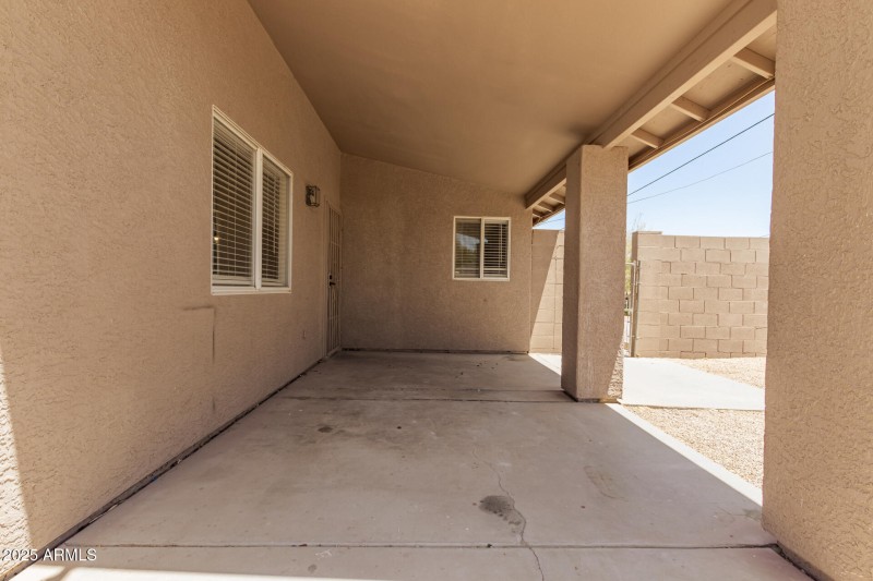 Large Covered Patio