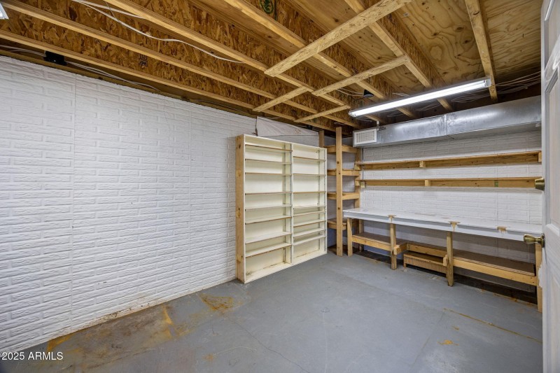 Basement Hobby Room