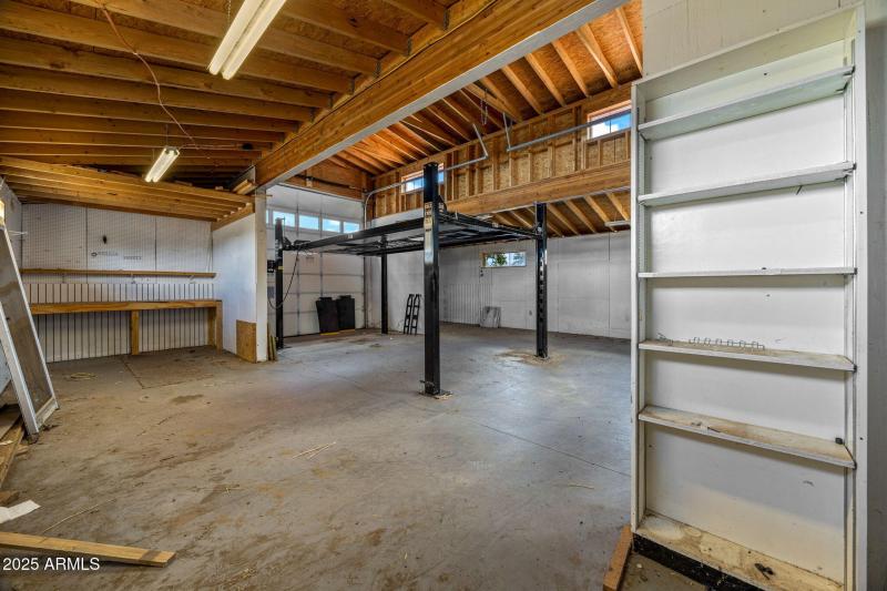 Inside Barn