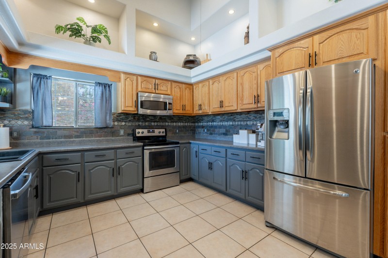 Stainless steel appliances