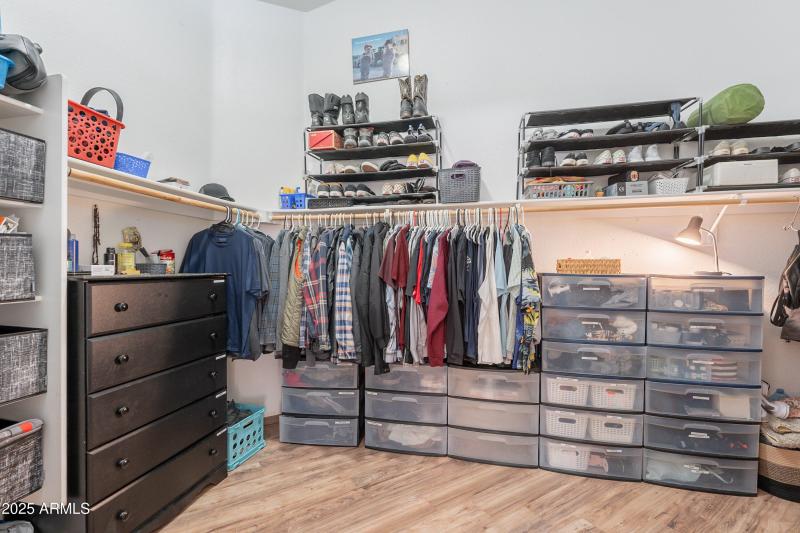 Master closet