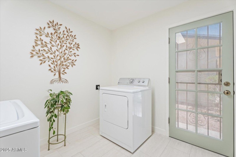 Inside Laundry Room
