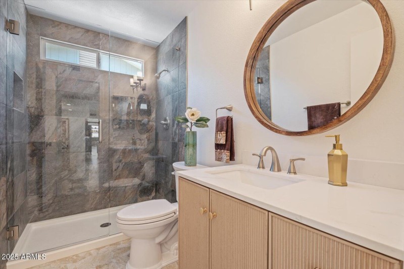 2nd Bathroom with walk-in Shower