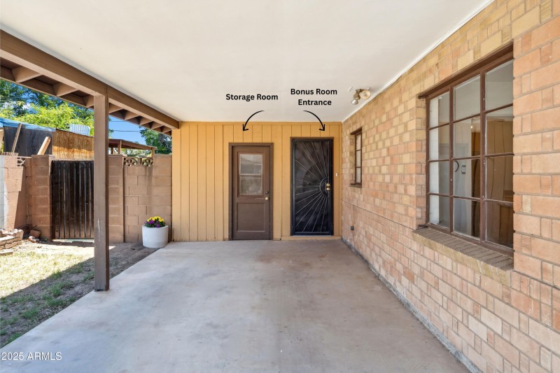 Bonus Room Entrance