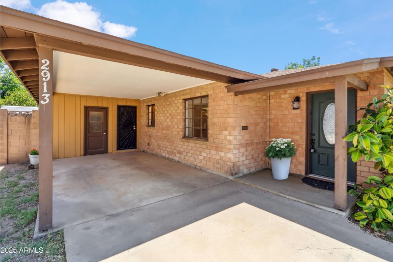 Carport + Entries