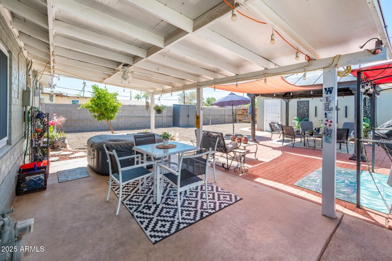 Covered Patio