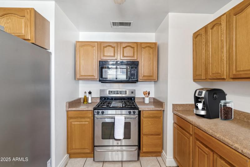 Kitchen Oven + Coffee Bar