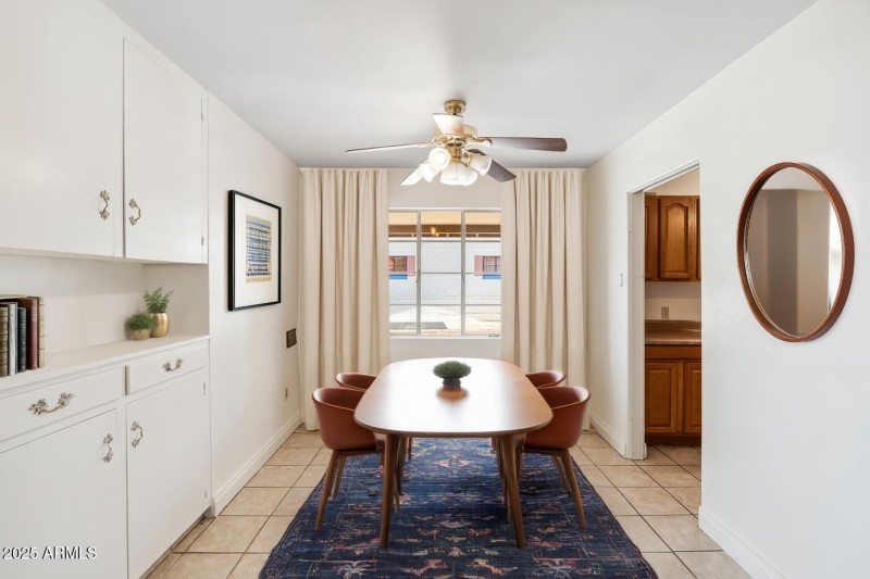 Dining Virtually Staged