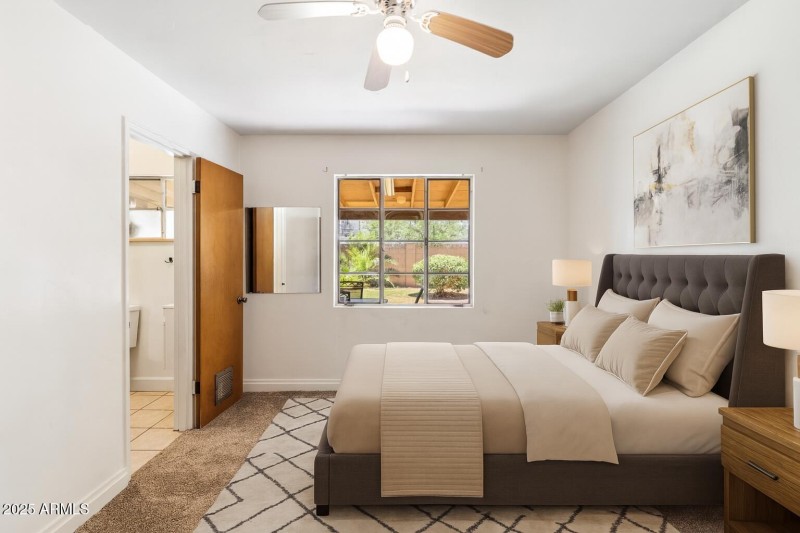 Master Bedroom Virtually Staged