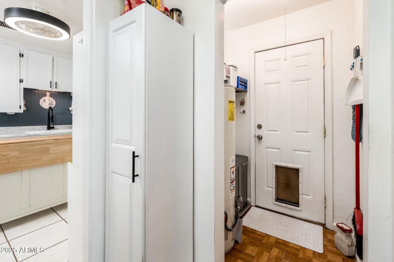Pantry / Door to Back Yard