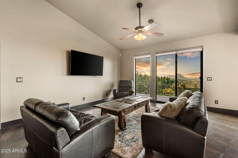Evening Glow in the Main Living Room