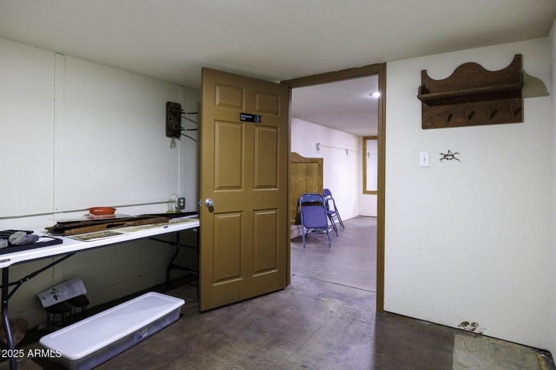 Downstairs Storeroom View