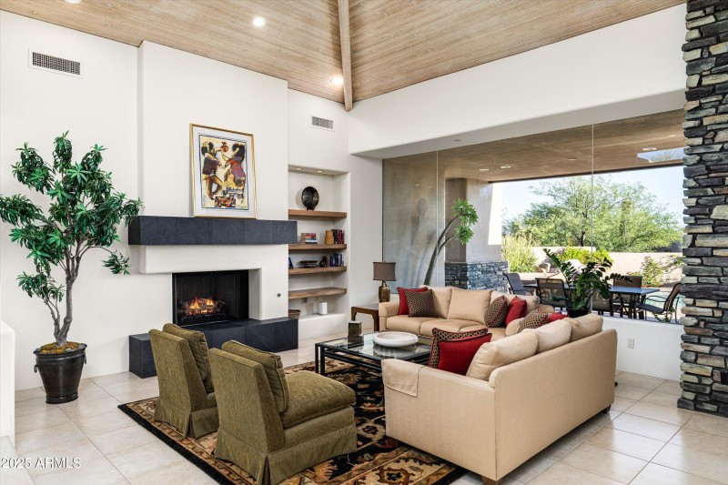 Living Room Fireplace