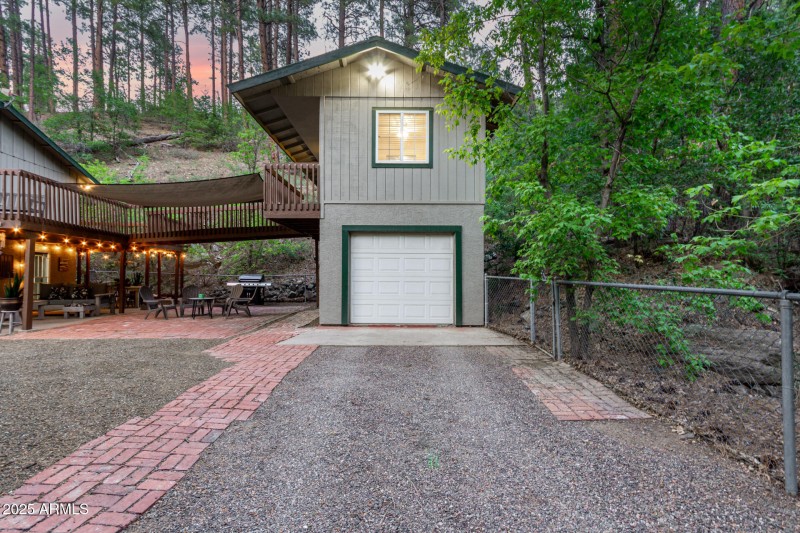Large garage