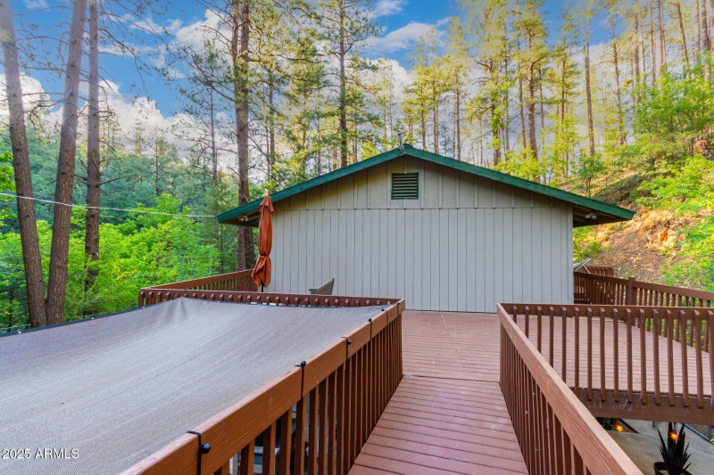 Deck from studio/casita