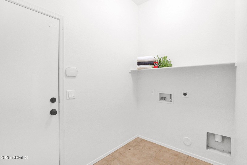 laundry to garage