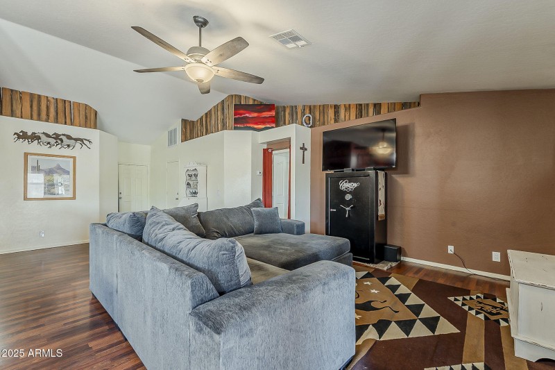 Living Room to Front Entry