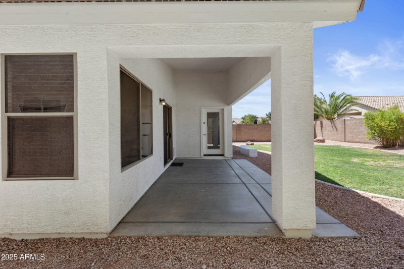 Back Patio