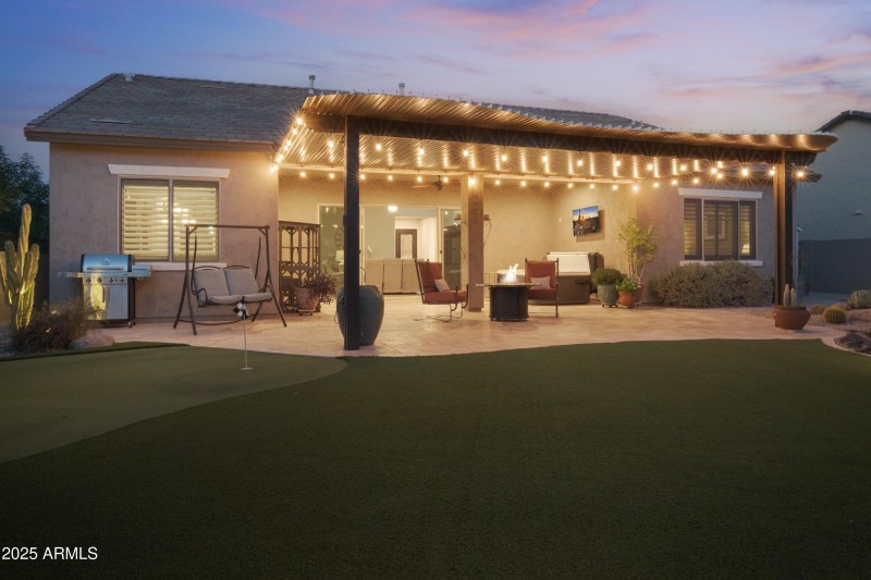 Back Patio lights 40th way