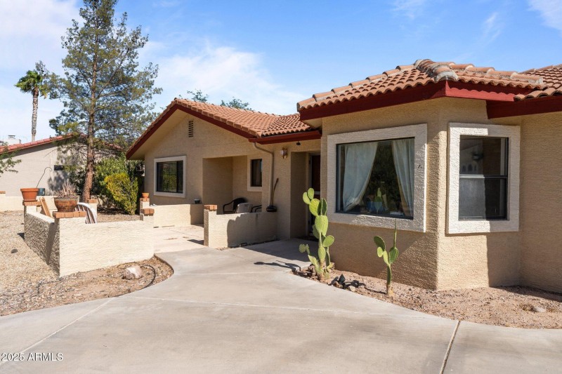 Front of home