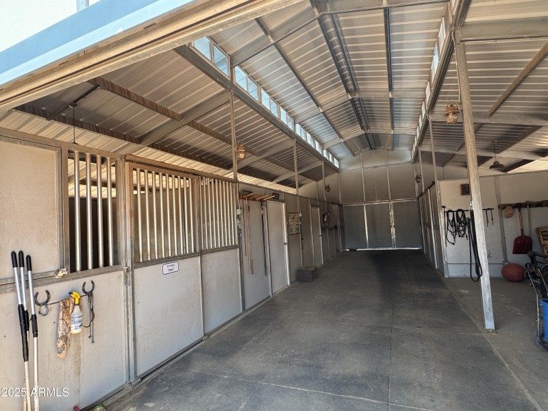 Inside Barn