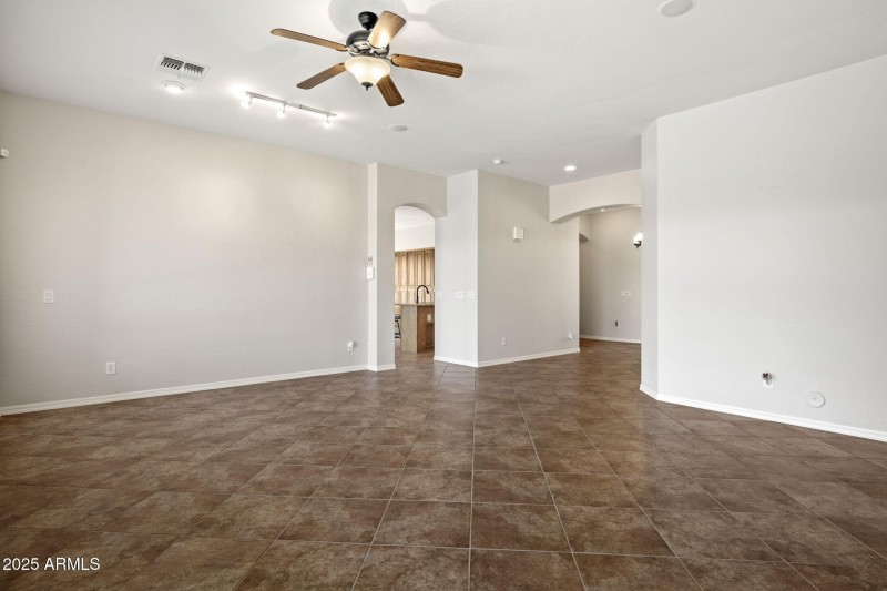 View to great room