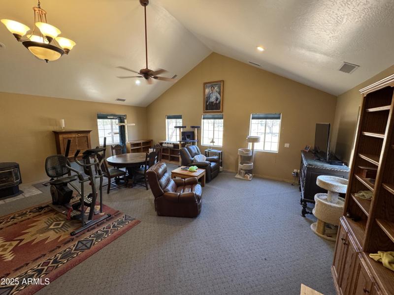 Guest suite living area