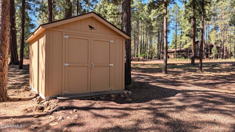 Sturdy storage shed